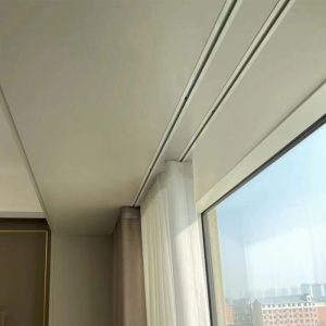 Hidden Recessed Curtain Track | Minimalist Seamless Ceiling Embedded System