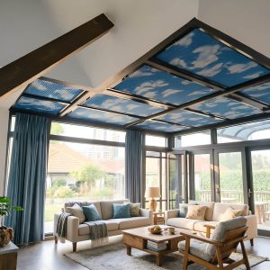 Smart Dual-Control™ Cellular Shade — APP / Remote / Manual, Three Ways to Control as You Wish