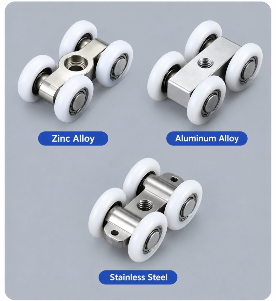 Engineering curtain track for heavy-duty curtains